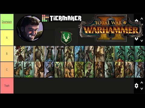 Wood Elves Unit Roster Tier Ranking