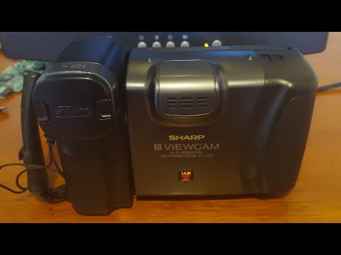Another Odd Looking Camcorder - Sharp Viewcam VL-E39