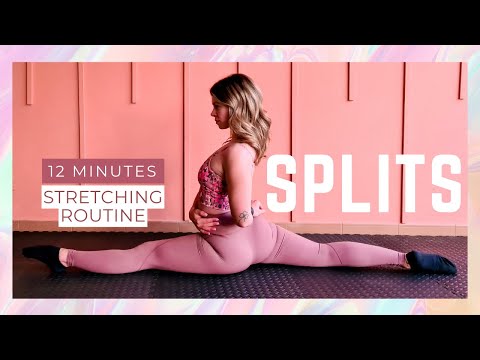 GET THE SPLITS | Stretch routine | 12 minutes | Carla Valério