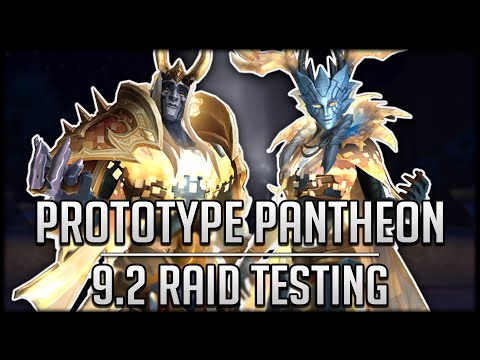 PROTOTYPE PANTHEON - Sepulcher of the First Ones Raid Patch 9.2 PTR