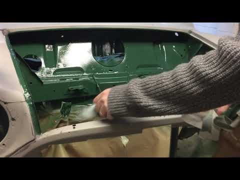 1964 Mk1 Mini Restoration S2 Ep182 - Painted !