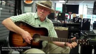 Video thumbnail for Alvarez Masterworks MDA66CESHB, Backstage Music, Starkville, MS by Backstage Music