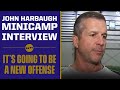 Head Coach John Harbaugh Gives an Interview At Ravens Minicamp | CBS Sports