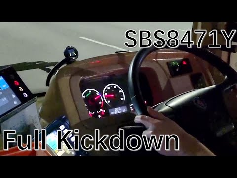 [SBST]POV - SBS8471Y ZF 6HP502C Kickdowns - SCANIA K230UB EURO 4