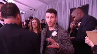 Nick Jonas | Red Carpet | 60th GRAMMYs