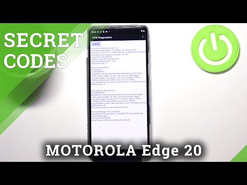 Secret Codes for MOTOROLA Edge 20 – Testing Mode / Hidden Functions