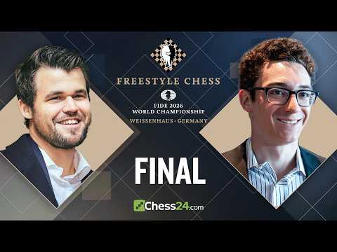 MAGNUS CARLSEN y FABIANO CARUANA LUCHAN por el TITULO de CAMPEÓN MUNDIAL (Freestyle) | GRAN FINAL