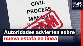 Denuncian nueva modalidad de estafa en Sugar Land: están enviando órdenes falsas de arresto