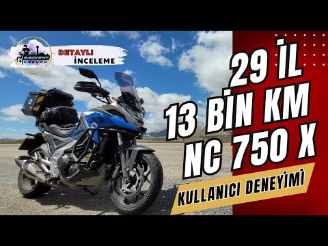 "HONDA NC750 X" MÜTHİŞ BİR MAKİNE..