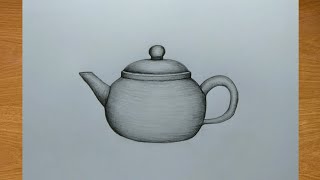 Download lagu Cara menggambar alam benda || Gambar teko || Drawing All Bara mp3