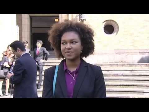 Message from New Students at 2014 Fall Entrance Ceremonies: part 10