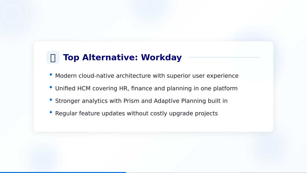 Best SAP SuccessFactors Alternatives