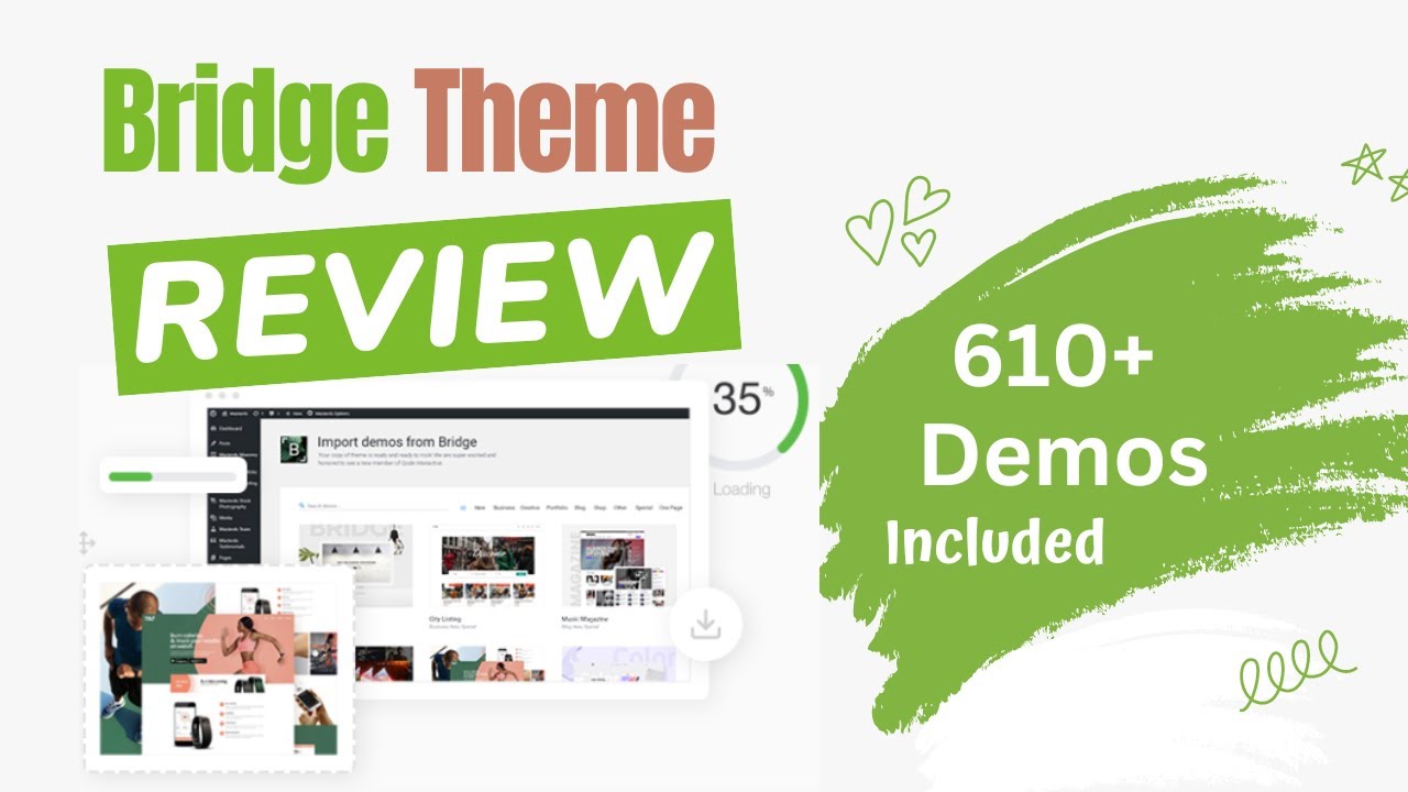 Bridge Theme Review and Demo: Creative Multipurpose WordPress Theme | 2 Pages Builders & 610+ Demos