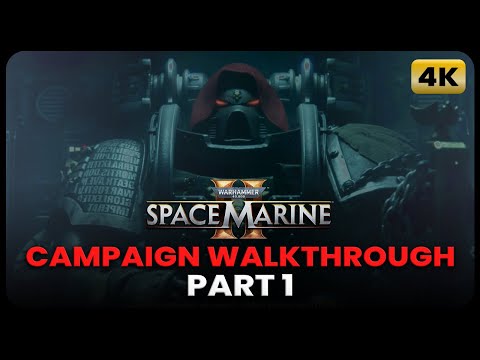 Space Marine 2 - Gameplay Walkthrough Part 01 - PS5 Quality Mode Full Game