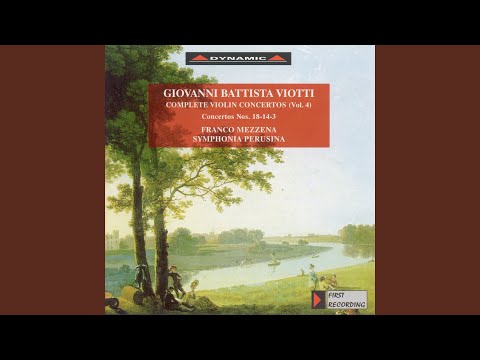 Violin Concerto No. 18 in E Minor, G. 90: III. Presto