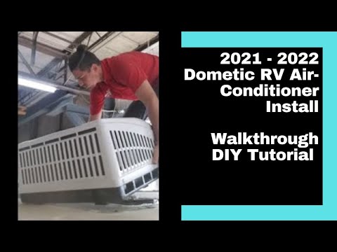 2021 Dometic Brisk II Air Conditioner Replacement Walkthrough | DIY RV AC Repair Troubleshooting