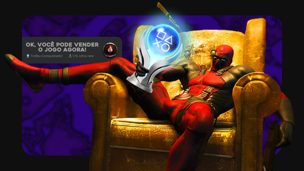 EU PLATINEI O JOGO QUE CUSTA R$ 700,00!!!! - DEADPOOL