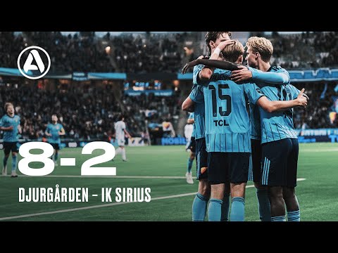 Matchsvep | Djurgården - IK Sirius 8-2 | Allsvenskan 2025