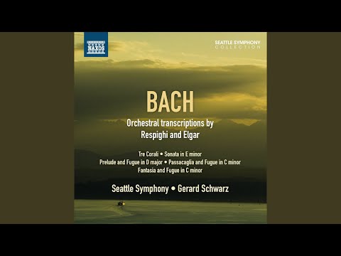 Bach - Prelude and Fugue in D Major, P. 158 (after J.S. Bach's BWV 532) : Prelude: Allegro -...