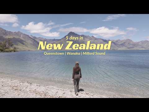 New Zealand Travel Vlog 🇳🇿🏔️ | 5 days in Queenstown, Wanaka & Milford Sound