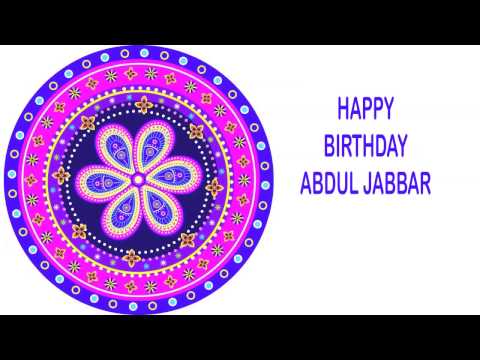 AbdulJabbar   Indian Designs - Happy Birthday