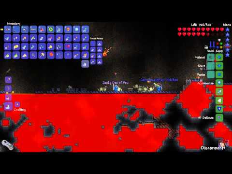 Let's Play Together - Terraria #66 [HD] - Erzejagd in der Hölle