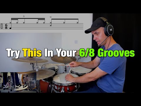 Try This in your 6/8 Grooves - DRUM LESSON