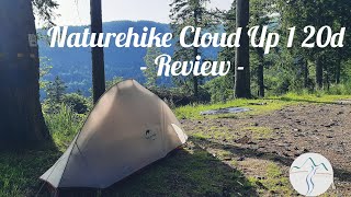 Naturehike Cloud Up 1 20D Upgraded 2022 - Review - Best BUDGET UL tent?