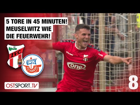 5 Tore in 45 Minuten! Meuselwitz veredelt RWE-Sieg: Meuselwitz - Rostock | Regionalliga Nordost