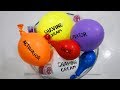 Making SLIME with Balloons! Satisfying Stress Slime Ball Cutting!