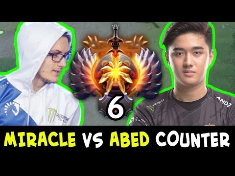 MIRACLE WTF COUNTER PICK vs ABED Puck on mid