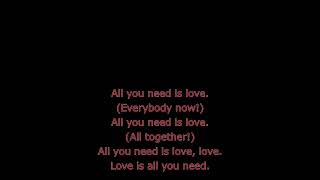 [KARAOKE] All you need is love - Beatles (修正版)
