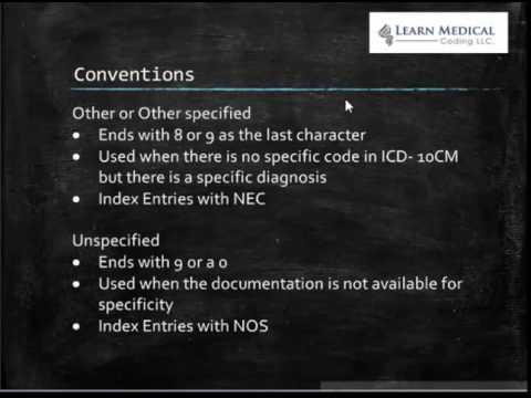 Learn medical coding Introduction to ICD10CM