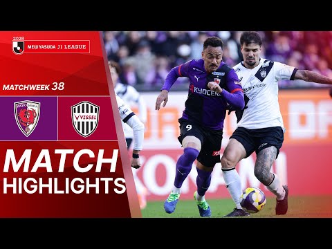  Kyoto Sanga F.C. vs Vissel Kobe - Game Highlights | 2025 J1 LEAGUE | MW38 