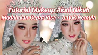 Belajar makeup geratis dirumah aja - tutorial makeup akad nikah mudah dan cepat bisa untuk pemula