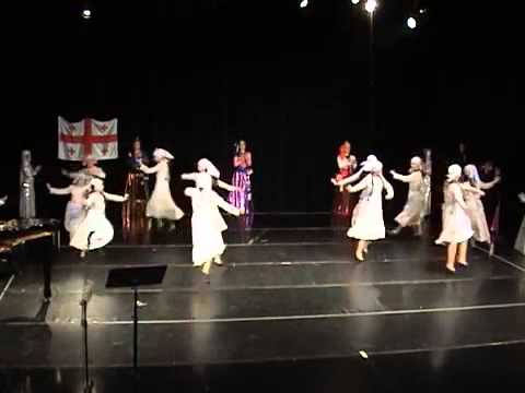 Georgian Dance Ensemble Pesvebi in Athens  Popurii  2012 2