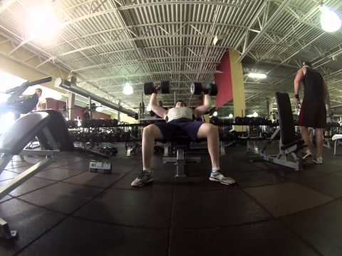 Evan Kardon Incline Bench 110sx10 @19