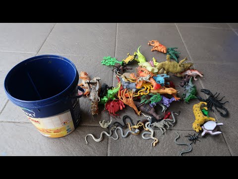 MAINAN DINOSAURUS BEBEK KEPITING BURUNG DAN ANJING