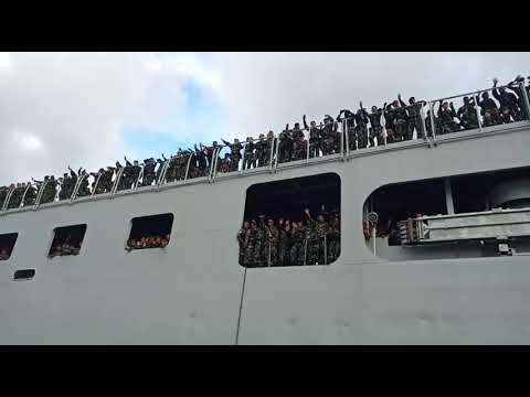 Pemberangkatan Satgas Papua Yonif 712/Raider