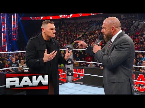 Triple H FIRED Gunther After Match With John Cena At WWE Raw!