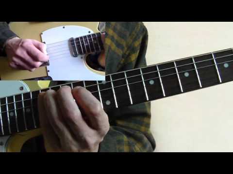 Rockabilly Guitar Lesson - Cliff Gallup - Pink Thunderbird