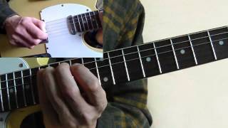 Rockabilly Guitar Lesson - Cliff Gallup - Pink Thunderbird