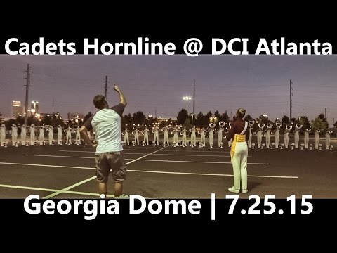 2015 Cadets Hornline In the Lot @ DCI ATLANTA