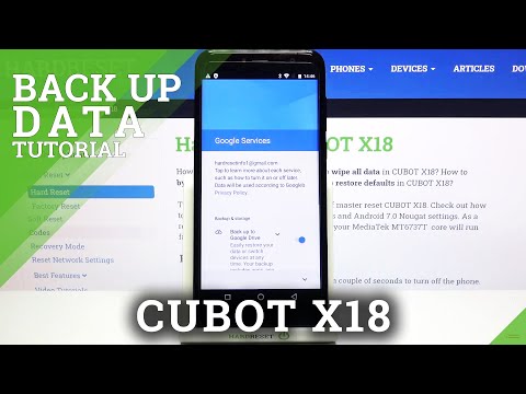 How to Enable Google Backup on CUBOT X18 – Back Up Data