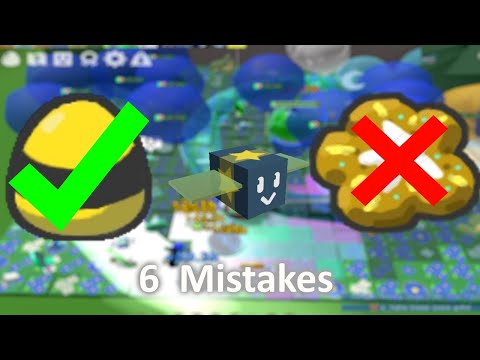 6 Mistakes that almost everyone makes in Bee swarm simulator