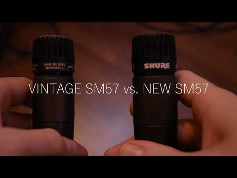 Shure SM57 vs. Unidyne III (Vintage SM57) Shootout
