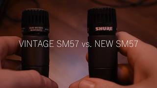Video thumbnail for Shure SM57 vs. Unidyne III (Vintage SM57) Shootout by The Recording Lounge