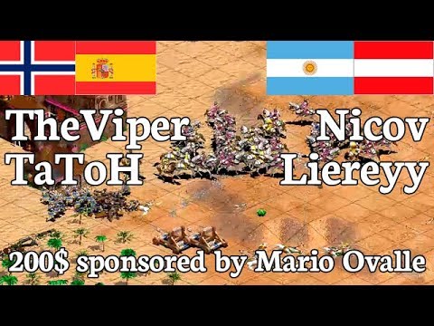 $200 Showmatch | TheViper & TaToH vs Nicov & Liereyy (REUPLOAD)
