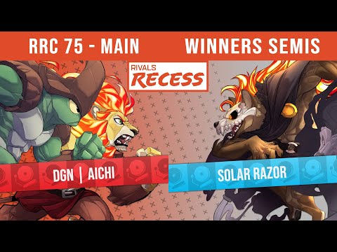 RRC 75 - Main | Winners Semis - DGN | Aichi (Kragg, Zetterburn) vs Solar Razor (Forsburn)
