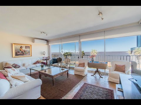 Video de YouTube - Apartamento en Rambla Pocitos con vista al mar, 3 dormitorios + servicio y garage